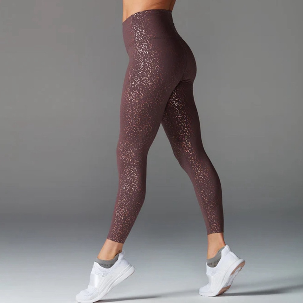Tavi NWT High Waisted Leggings Yoga Pants in Quartz Glimmer